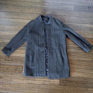 J. Crew Westbourne Herringbone Topcoat